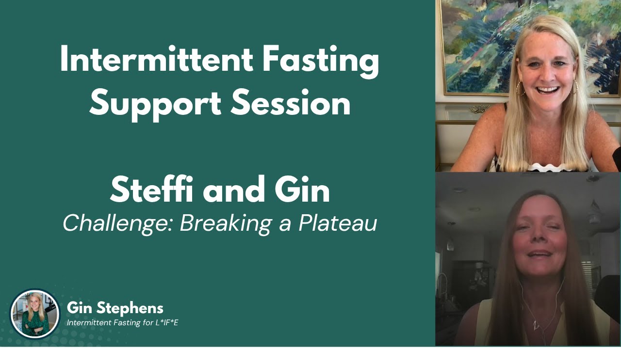 Intermittent Fasting Support Session:  Steffi
