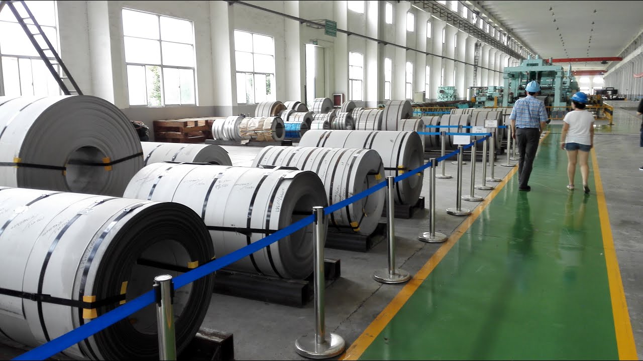 How to slit stainless steel coil