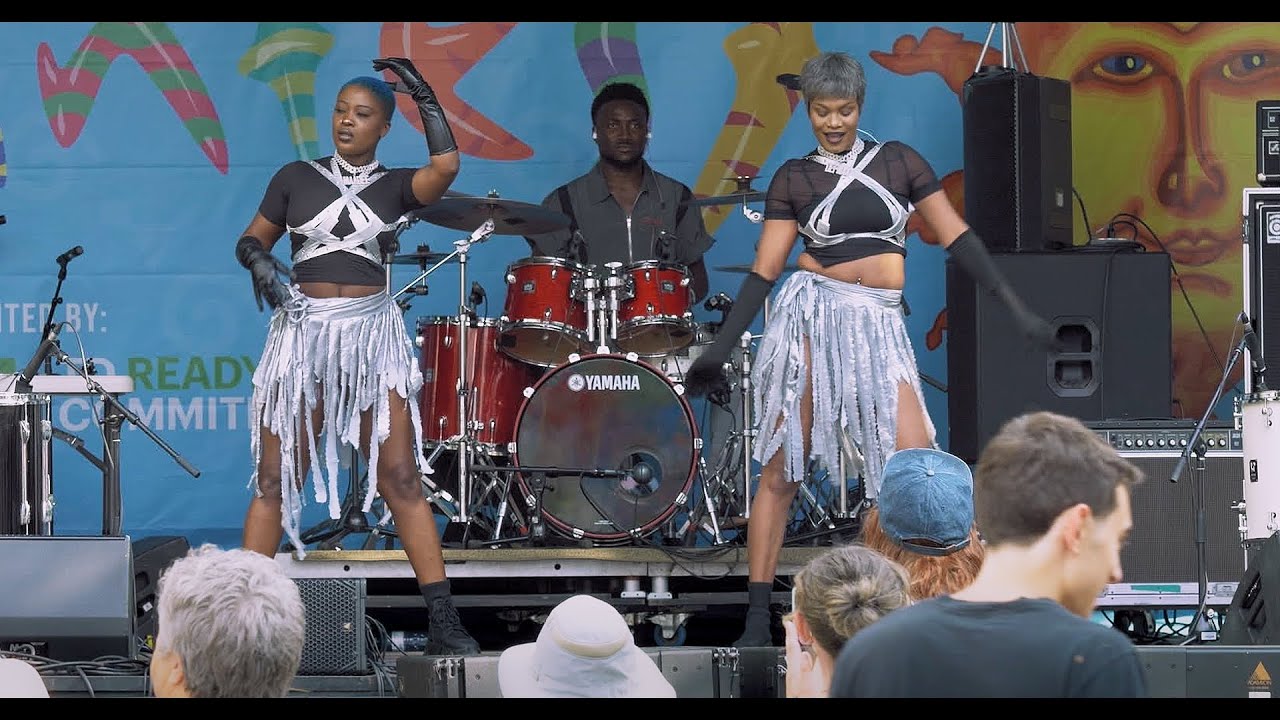 DefMaa MaaDef performs at TD London Sunfest 2024