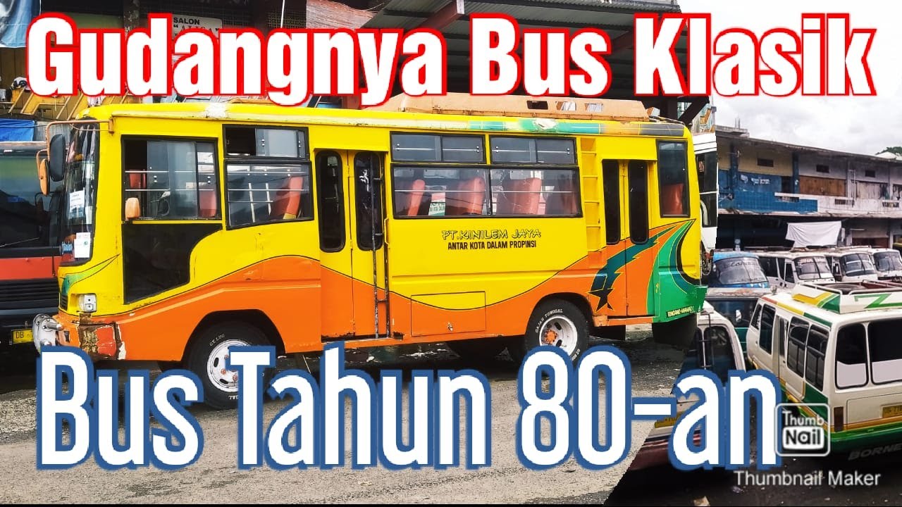 GUDANGNYA BUS KLASIK, TERMINAL KAROMBASAN KOTA MANADO