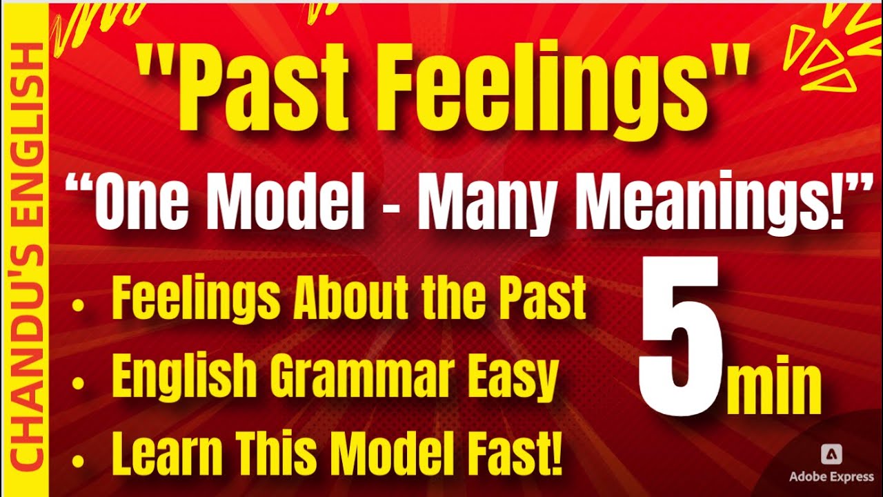 Past Feelings Model Explained | Easy English Grammar with Examples
