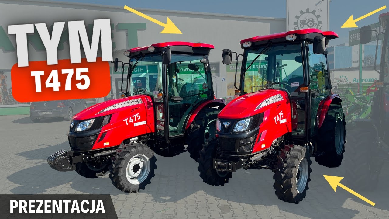 TYM T475 - koreański kompakt do wielu zastosowań | Prezentacja