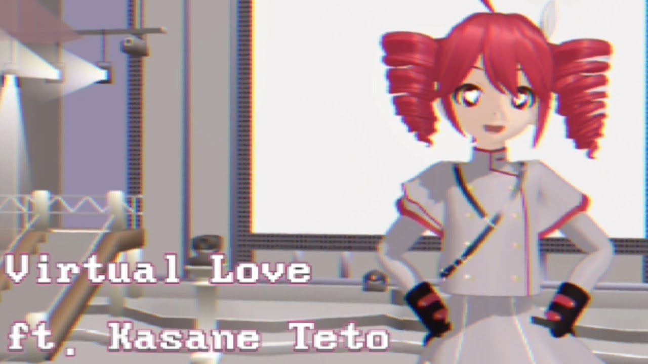 【FULL】[Kasane Teto AI/重音テト] Virtual Love (Ля-ля-ля-ля) - Jap ver【SynthVカバー】(VHS) + SVP/UST