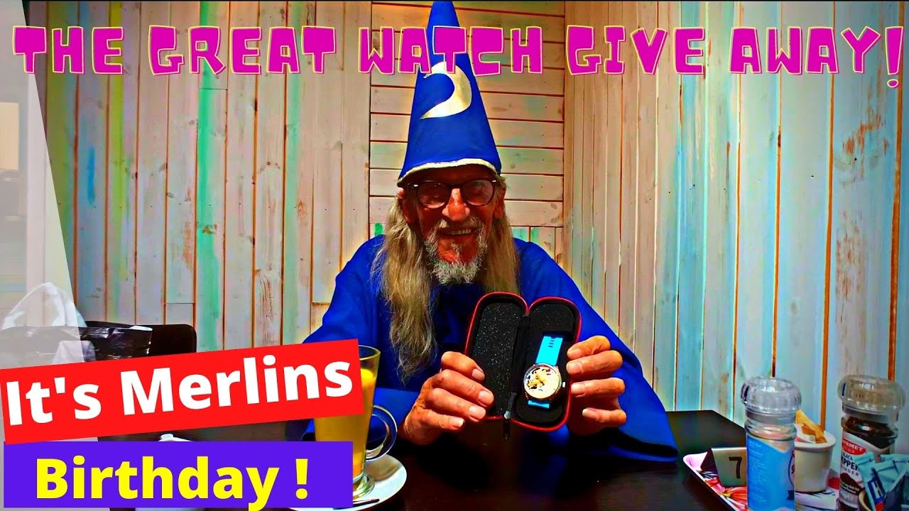 It's Merlins birthday