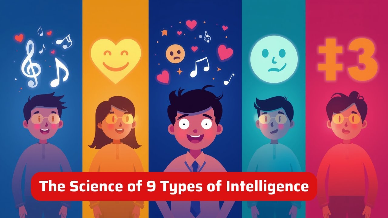 Everyone Is Smart in Different Ways - The Science of 9 Types of Intelligence