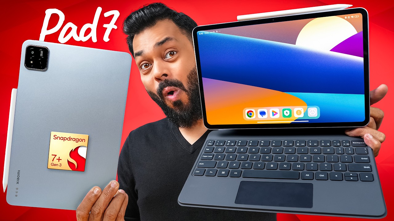 Xiaomi Pad 7 Unboxing & Quick Review ⚡ The Best Android Tablet @₹26,999*