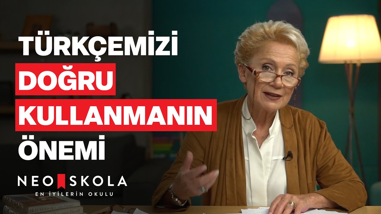 Türkçemizi Doğru Kullanmanın Önemi | Diksiyon Eğitimi | Mehpare Çelik | Neo Skola