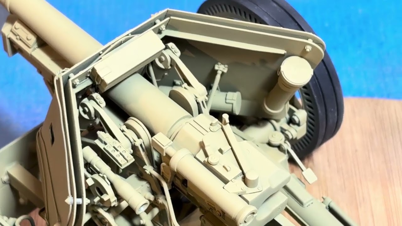 Часть 3 сборки 75-мм ПАК-40.