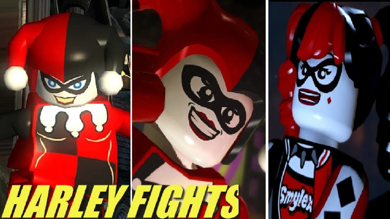 Evolution of Harley Quinn Battles in LEGO Batman Games (2008-2017)
