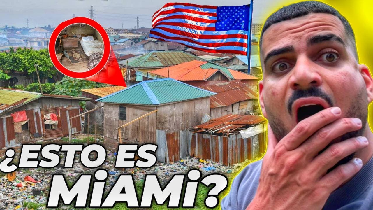 Así es el BARRIO MÁS POBRE de los emigrantes en MIAMI