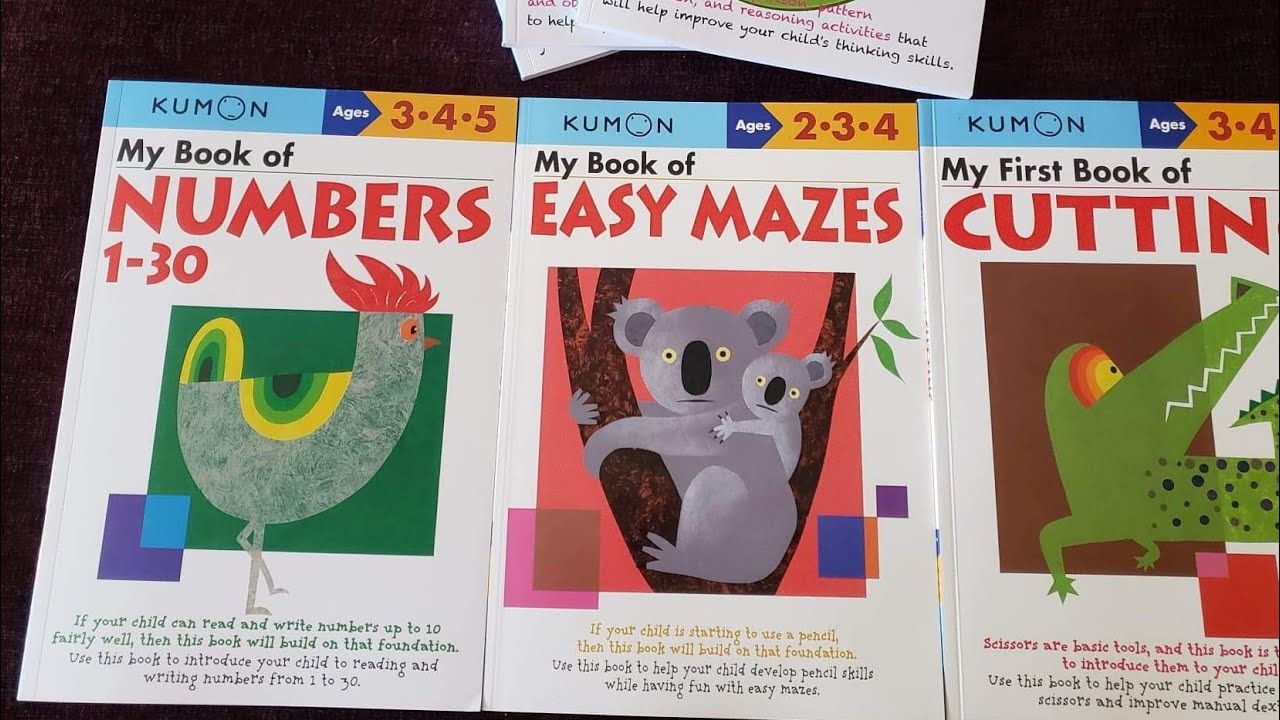KUMON WORKBOOKS !