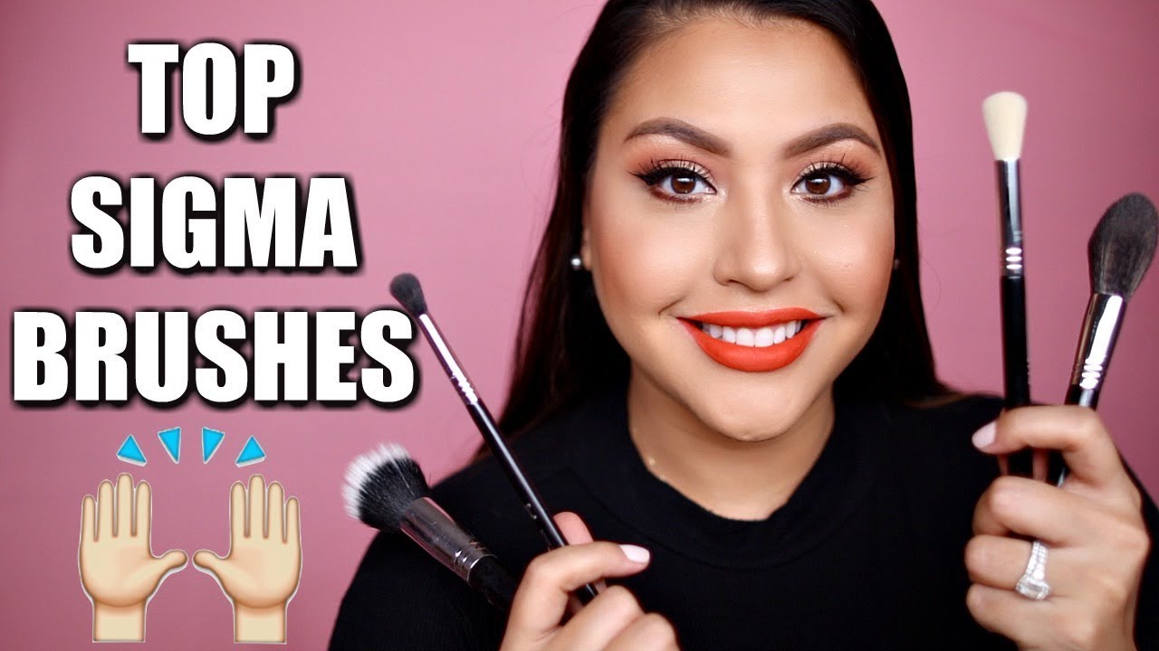 TOP SIGMA BRUSHES + HOW I USE THEM!