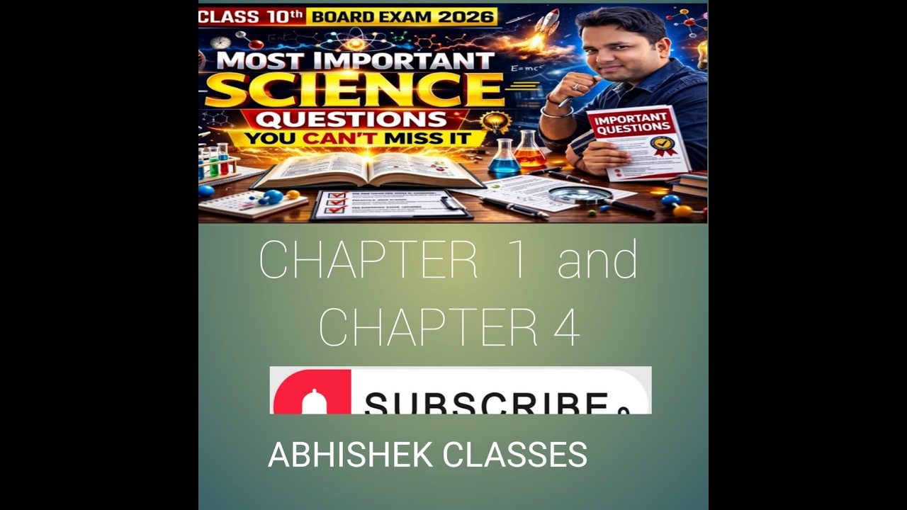 CHEMISTRY CLASS X IMPORTANT QUESTIONS