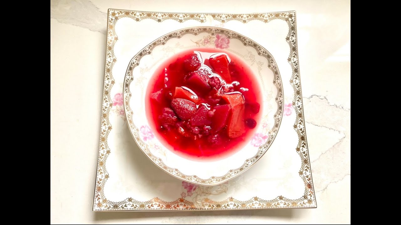 ‼️How to make the perfect MİX BERRY & MANGO compote in under 15 minutes‼️