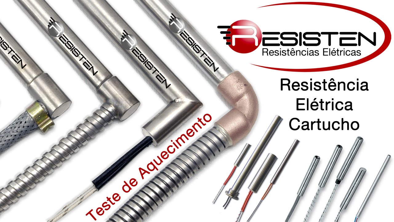 Resistência Elétrica Cartucho - Teste de Aquecimento