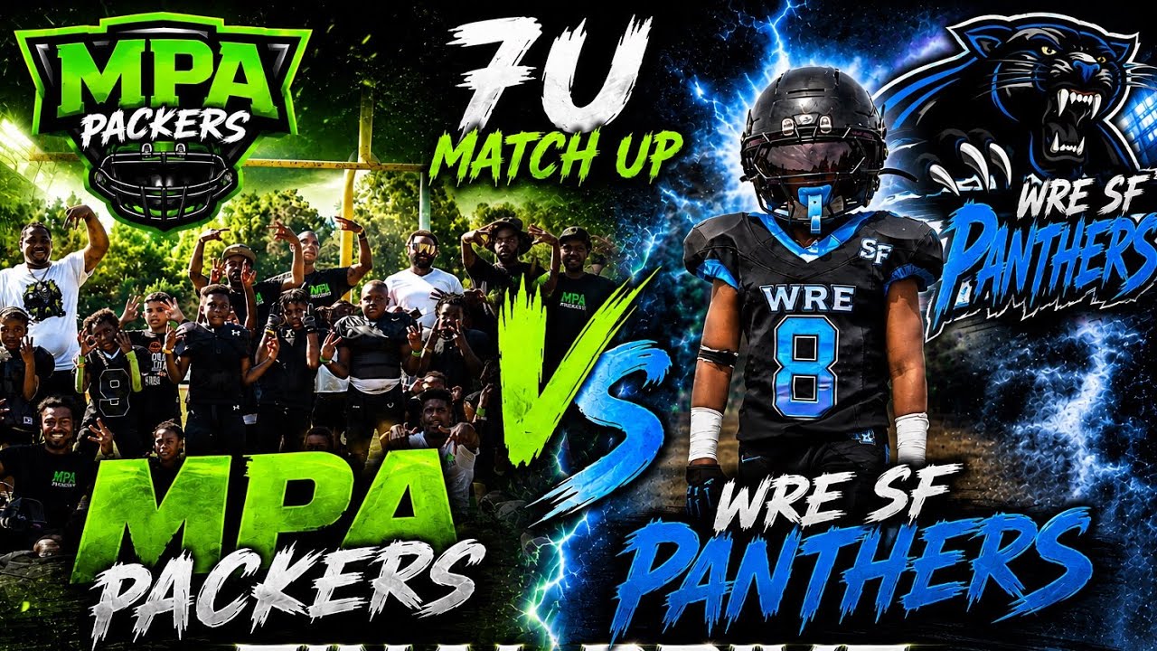 🚨 FINAL DRIVE DECIDES IT ALL! 😱 | 7U MPA Packers 🆚 SF Panthers | INSTANT CLASSIC!