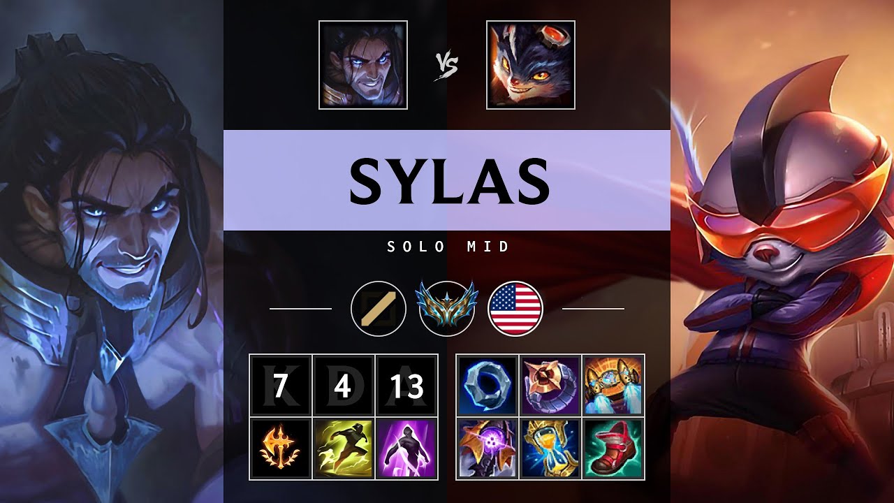 Sylas Mid vs Rumble - NA Challenger Patch 25.13