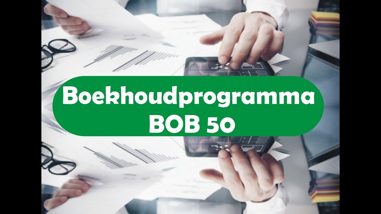 Boekhoudprogramma BOB 50