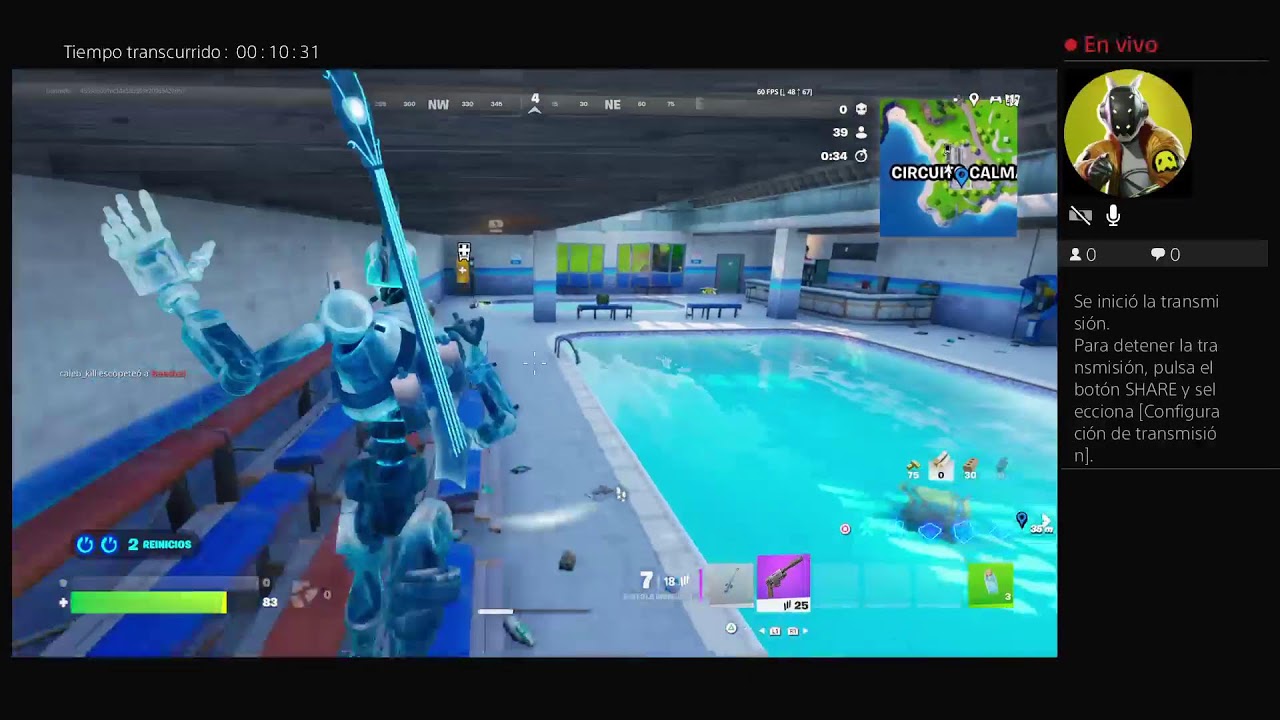 Transmisión de PS4 en vivo de Dantecio