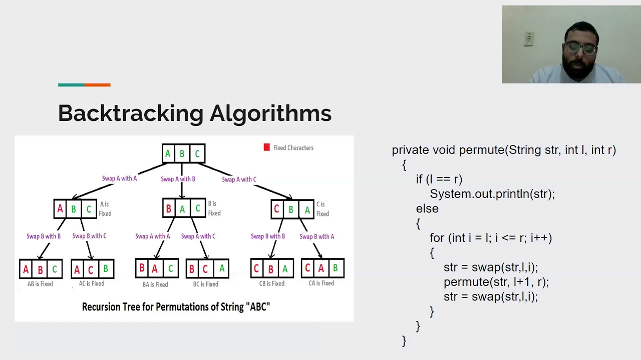 3- Introduction to Backtracking Algorithms | Algorithms Course | كورس الخوارزميات بالعربي