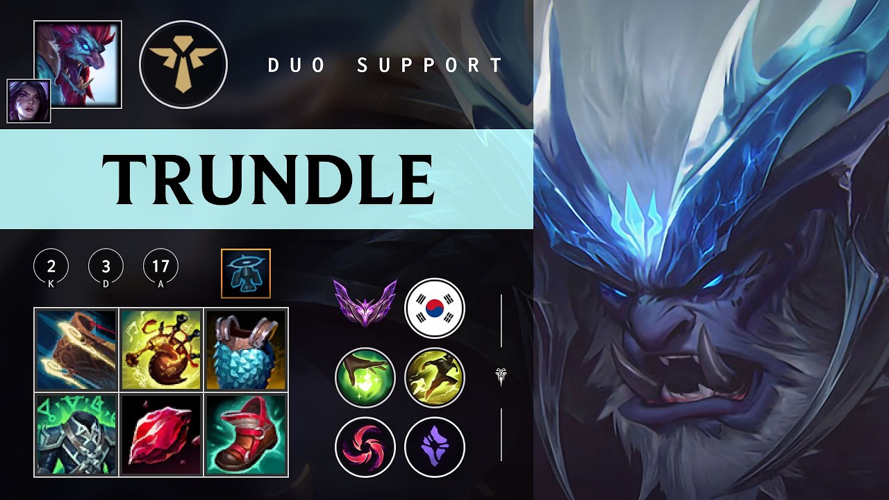 Trundle Support vs Tahm Kench - KR Master Patch 26.03