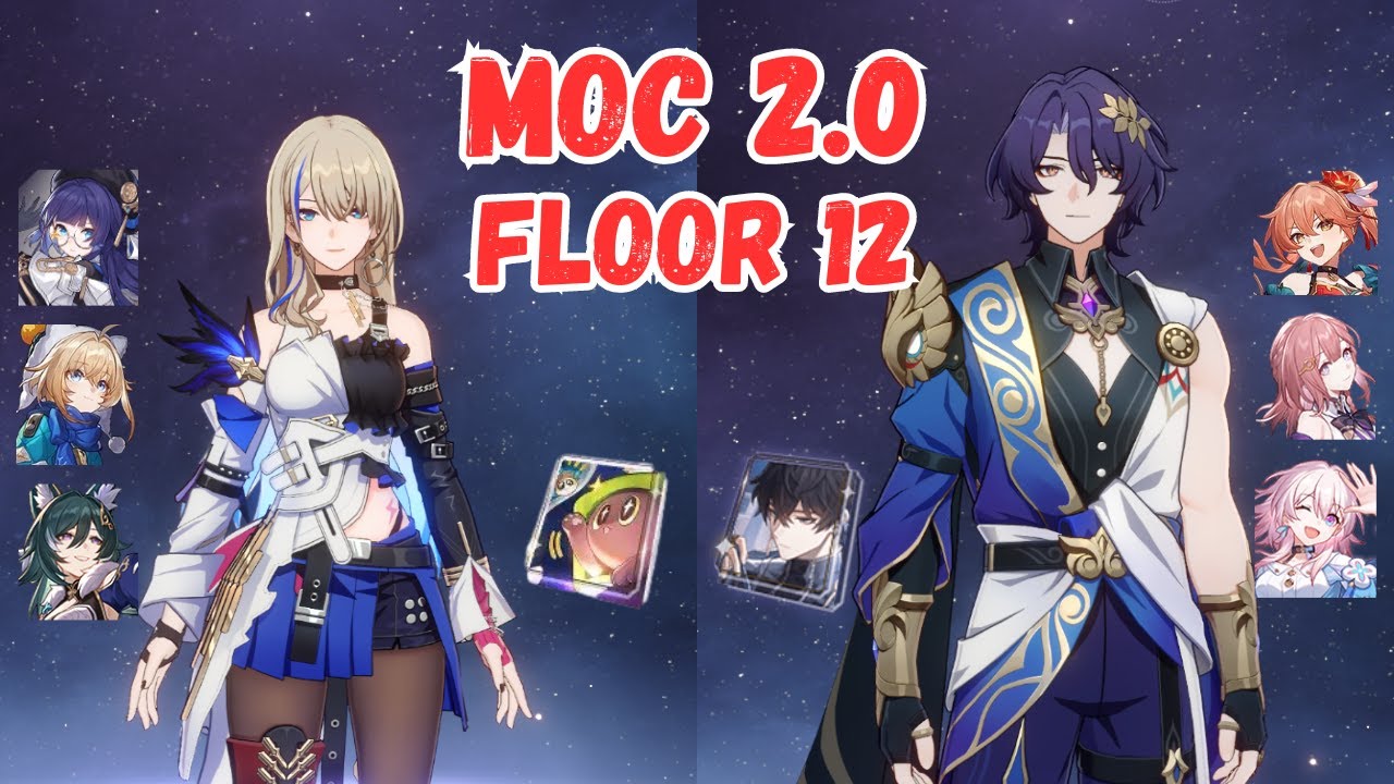 Free Character Only (With Eidolons) | Waiting for V2.1 | MOC 2.0 Floor 12 | Honkai: Star Rail