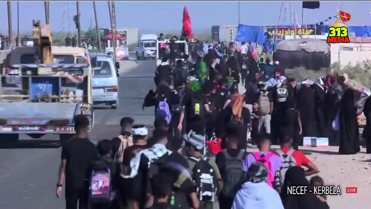 ERBAİN YÜRÜYÜŞÜ - NECEF - KERBELA - Canlı Yayın