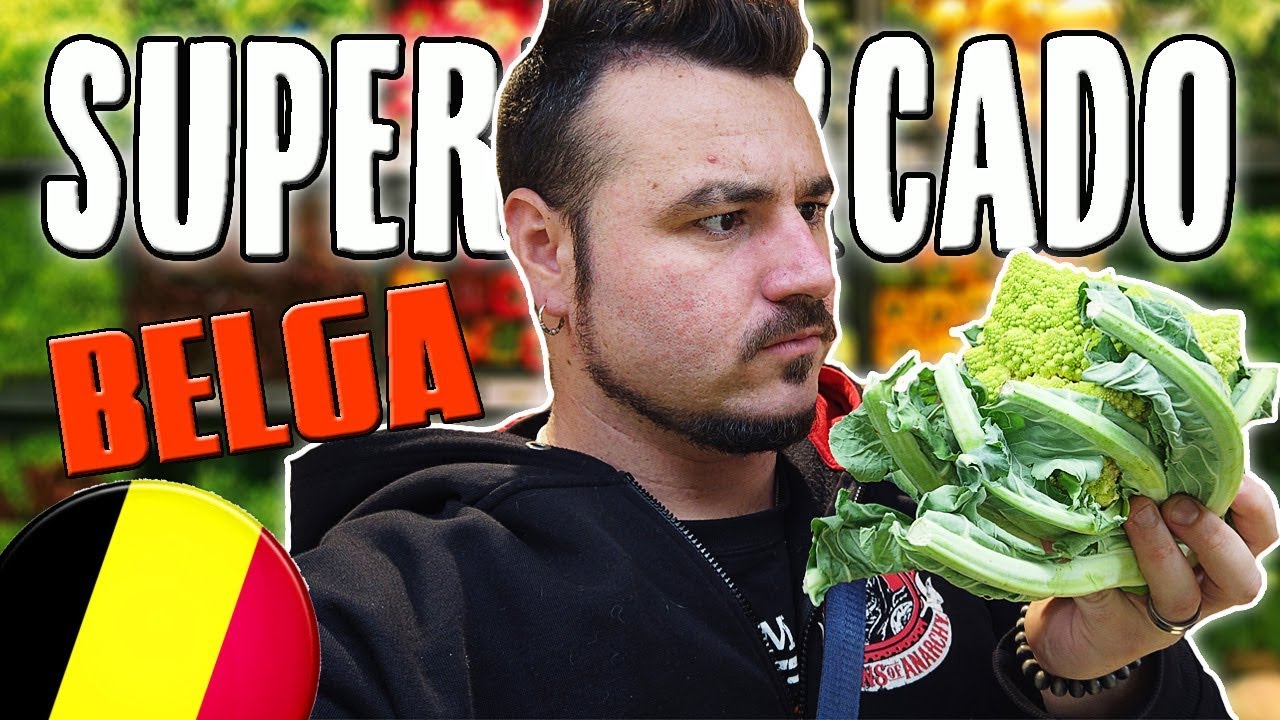 Visitando un SUPERMERCADO BELGA 🥦 ¿Qué PRODUCTOS RAROS hay?