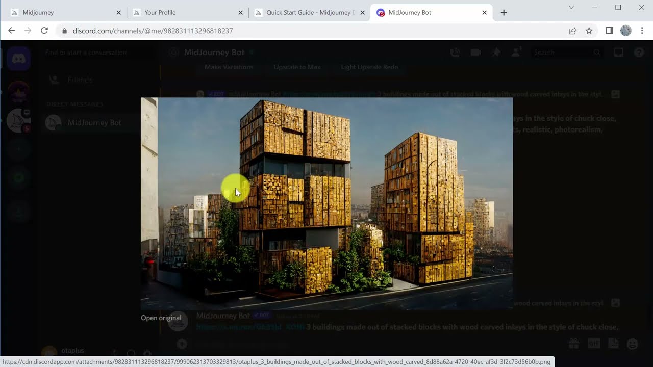 Using Midjourney AI to Make Images of Buildings, Products, Art, and More.