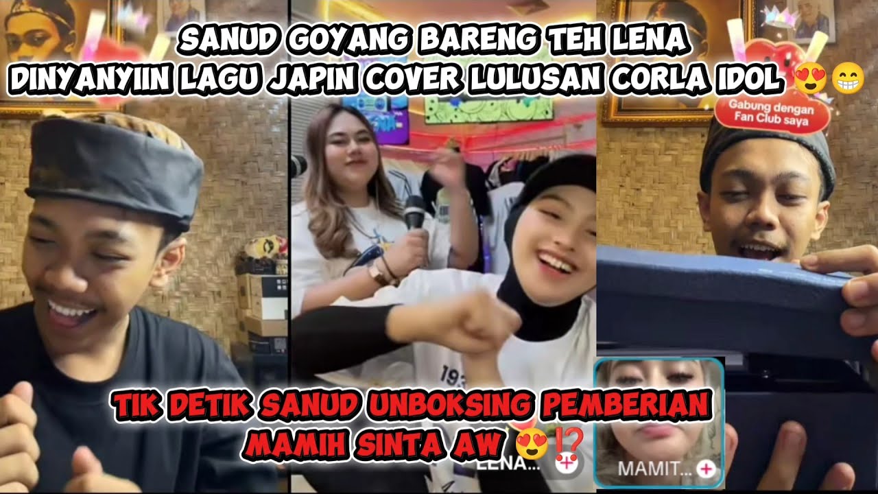 Cep sanud bergoyang bersama teh lena | Detik_detik Obos unboksing kado super mahal dari Mamitha 😍⁉️