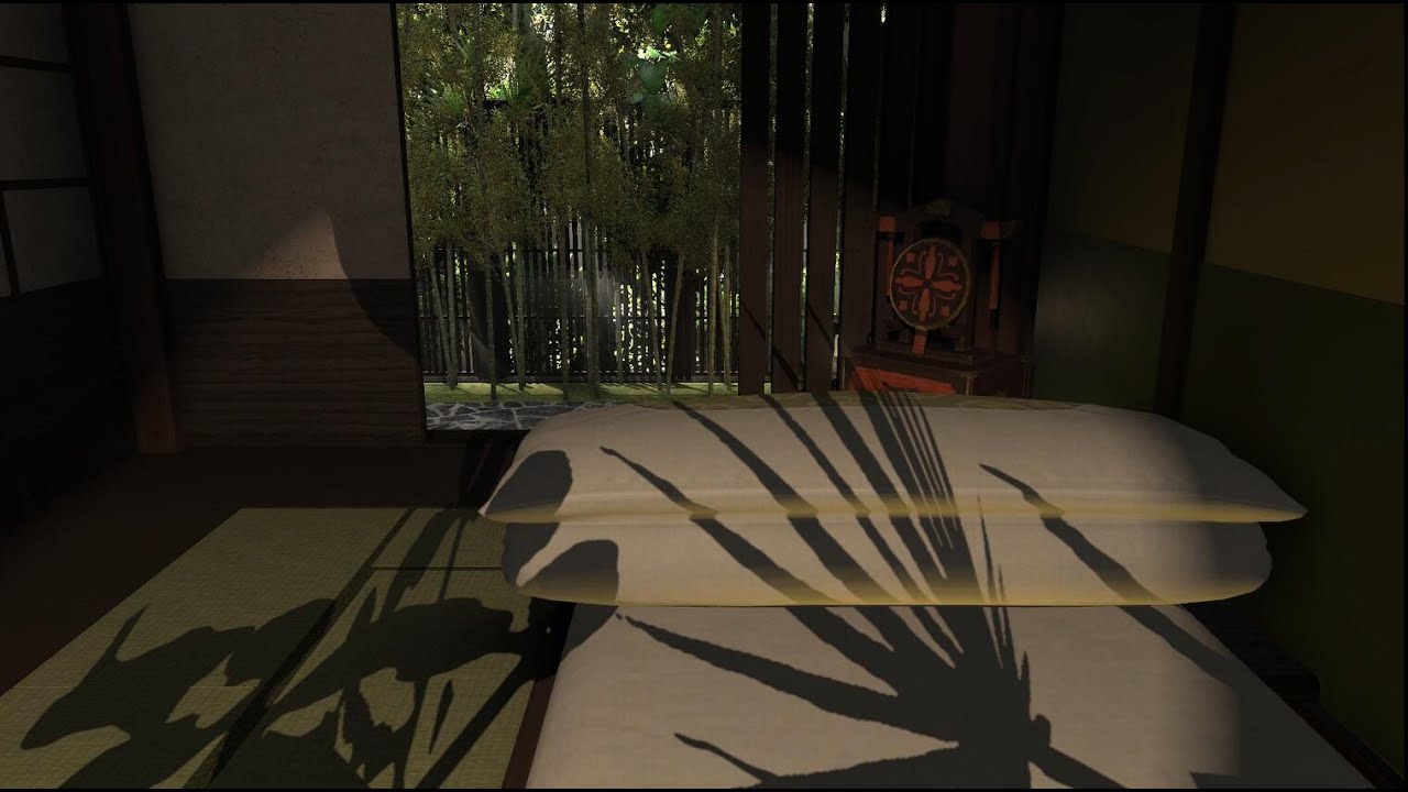 FFXIV/FF14 House/Housing-RL29(Japanese-style one-bedroom apartment, natural sounds, no filter)