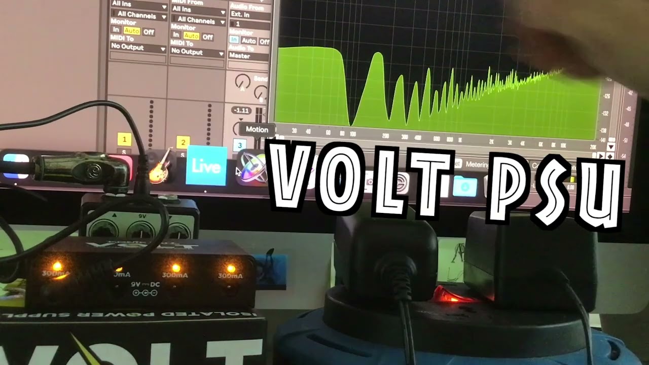 Enie Ball Volt Power Supply vs Not Volt