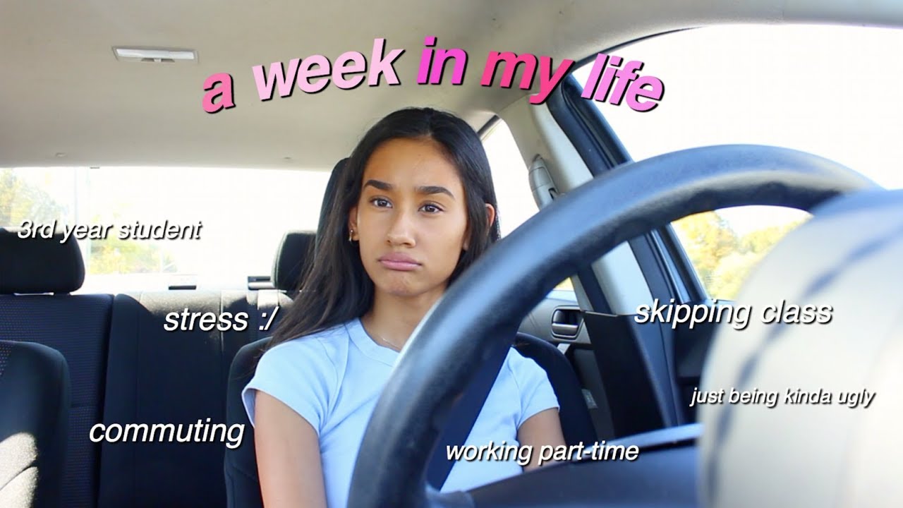 a week in the life of a *bad* college student