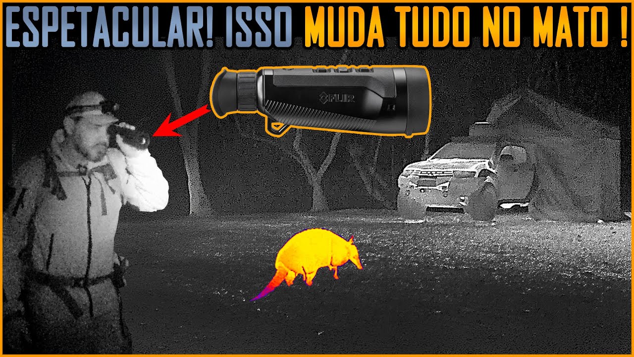 Visão Térmica do Filme Predador - Teste Prático - #Flir #ScoutPro  @FLIRBrasil
