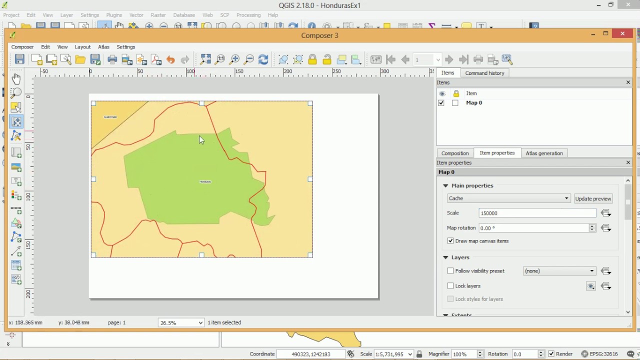 QGIS Print Composer Lock Maps | burdGIS