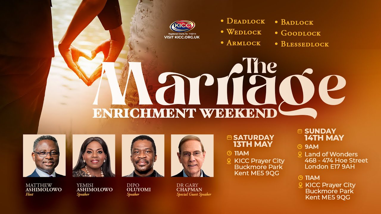 KICC Marriage Enrichment Weekend | Session | 13-05-2023