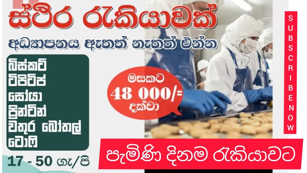 jobs vacancy in sri lanka 2021 | earn money whorking jobs | earn online money | new earn money