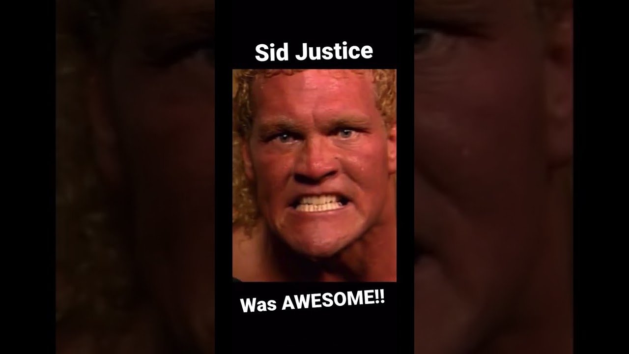Sid Justice was awesome #shorts #wweshorts