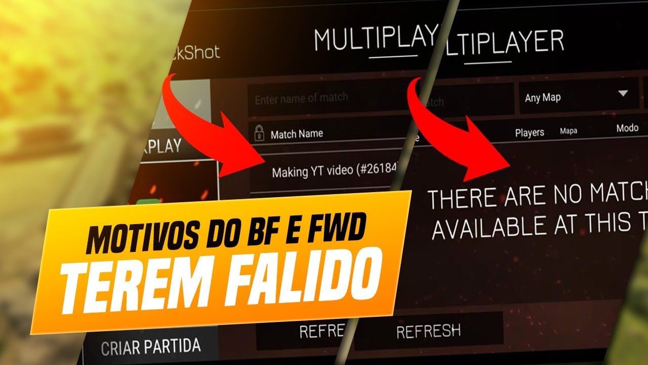 POR QUE BULLET FORCE E FORWARD ASSAULT FALIRAM? (2016-2021)