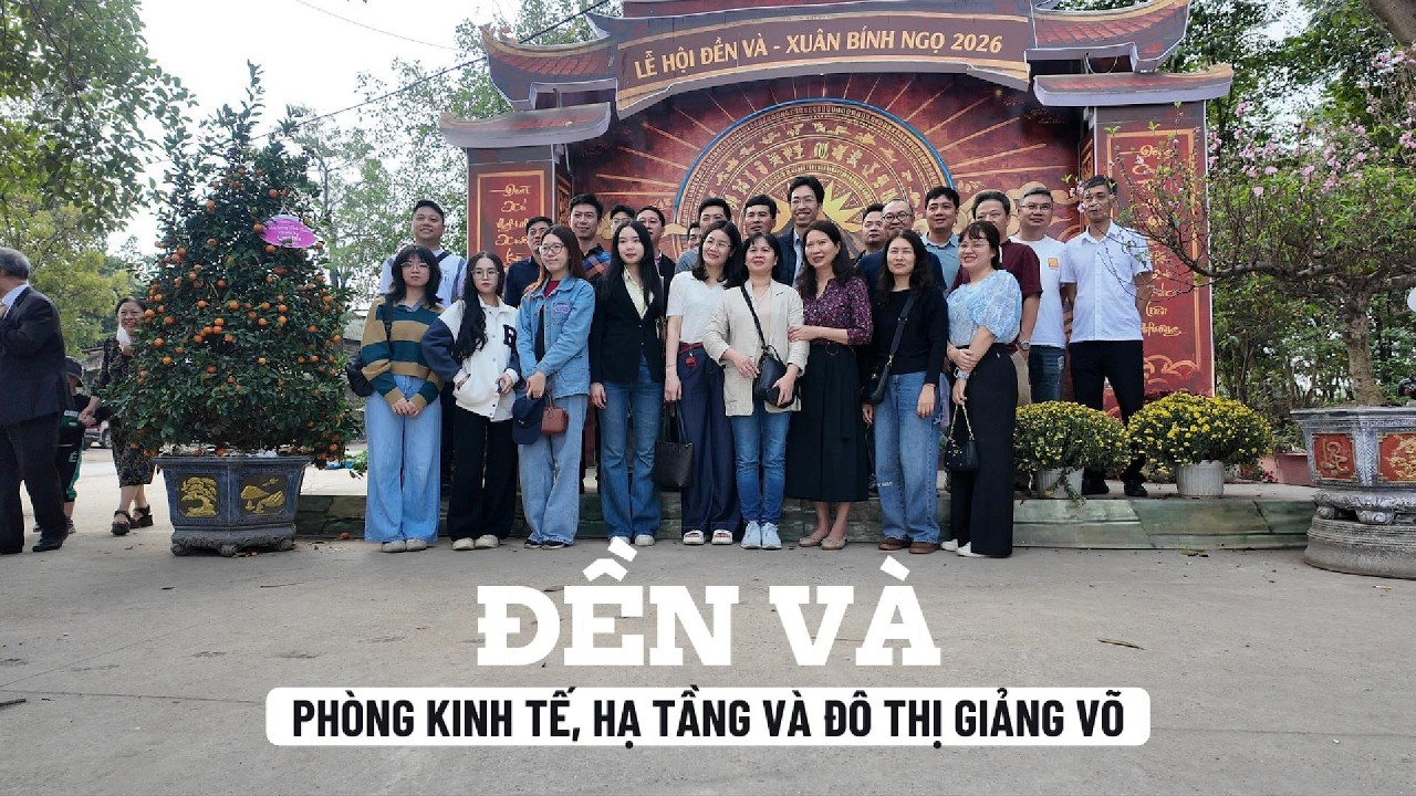 Du xuân Đền Và – Giảng Võ: năm mới không chỉ cầu may, mà phải làm cho ra kết quả