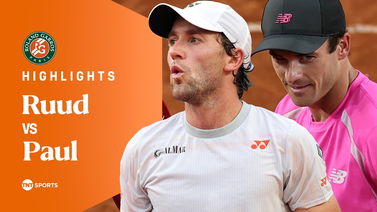 Casper Ruud vs Tommy Paul | Round Three | Roland Garros 2026 Highlights 🇫🇷