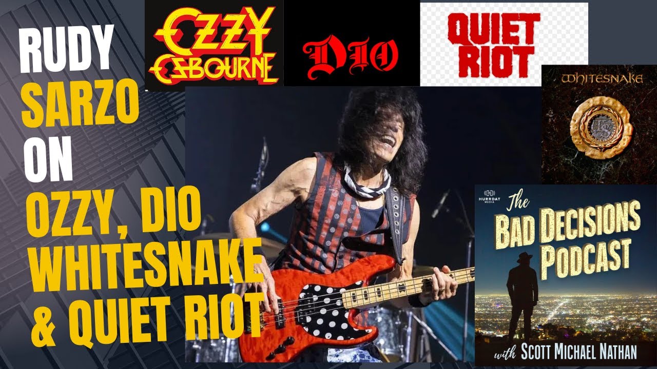 Rudy Sarzo’s Greatest Stories - Ozzy, Dio, Whitesnake & Quiet Riot!