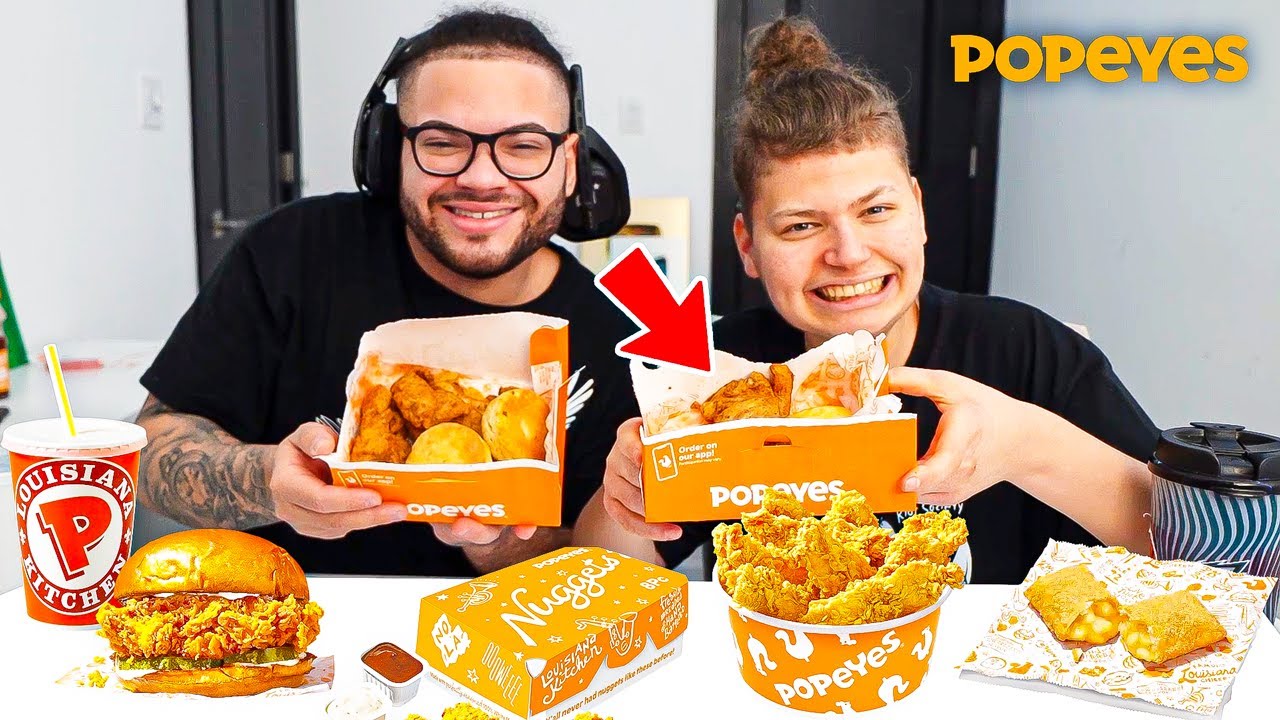 MindOfRez POPEYES MUKBANG с Джейденом!