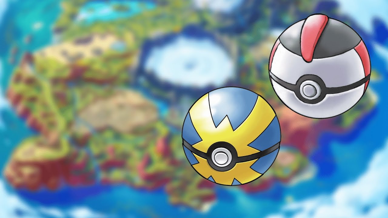 Conseguir Veloz Ball y Turno Ball  en Pokemon Escarlata  Púrpura