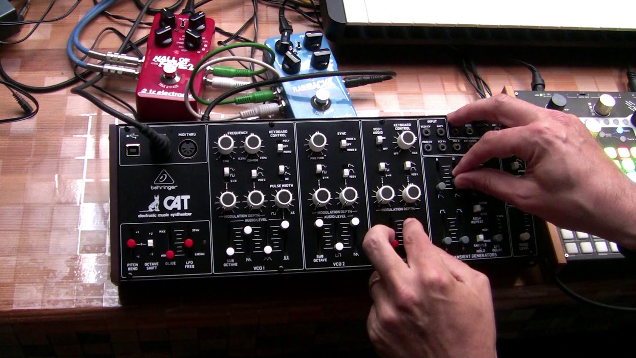 Behringer Cat demo - no talking