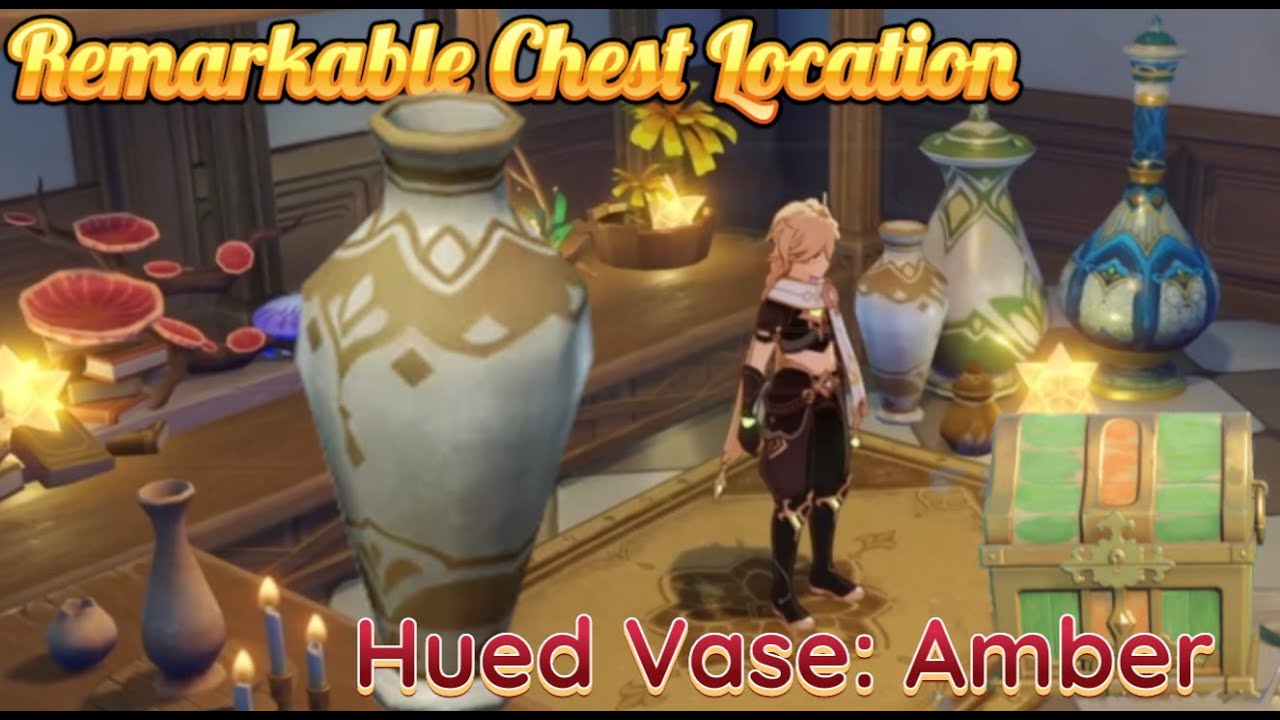 Plain Vase: Amber Blueprint Location