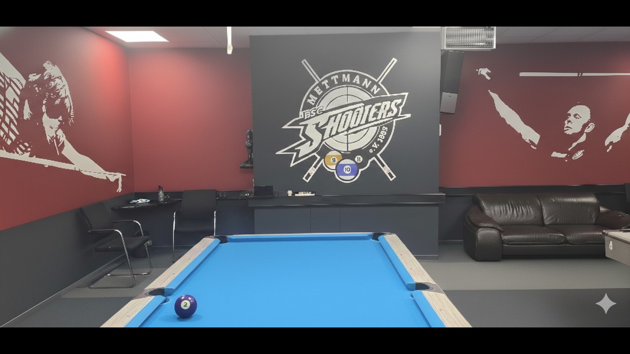 Tisch 2 9 Ball Doppel Open bei den BSC Shooters Mettmann