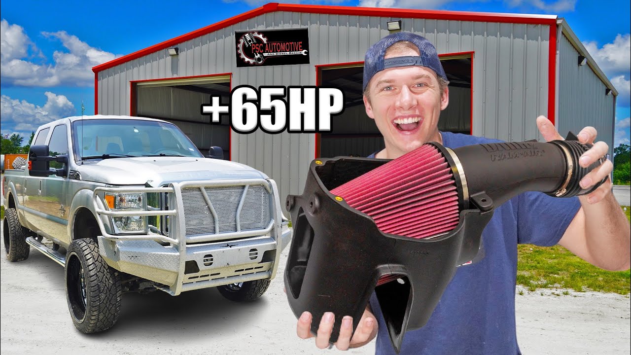 I Put The Most Popular Cold Air Intake On My 6.7L Powerstroke