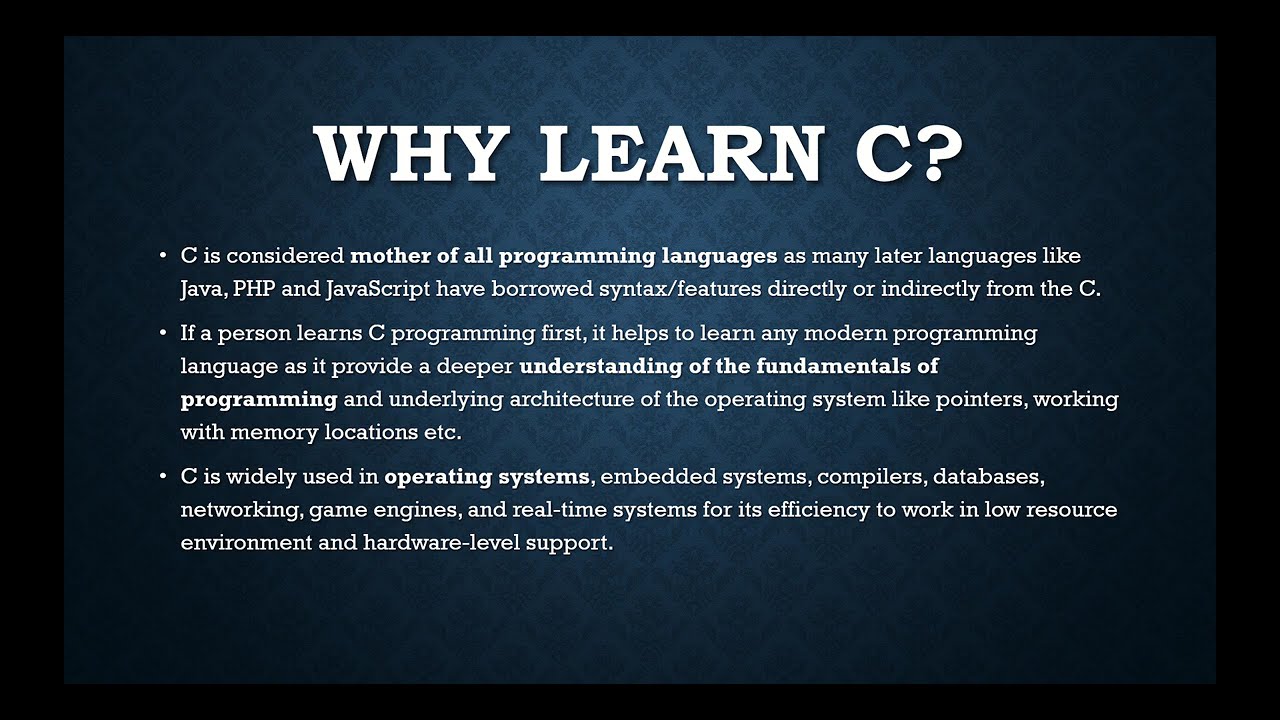 Introduction C Programming