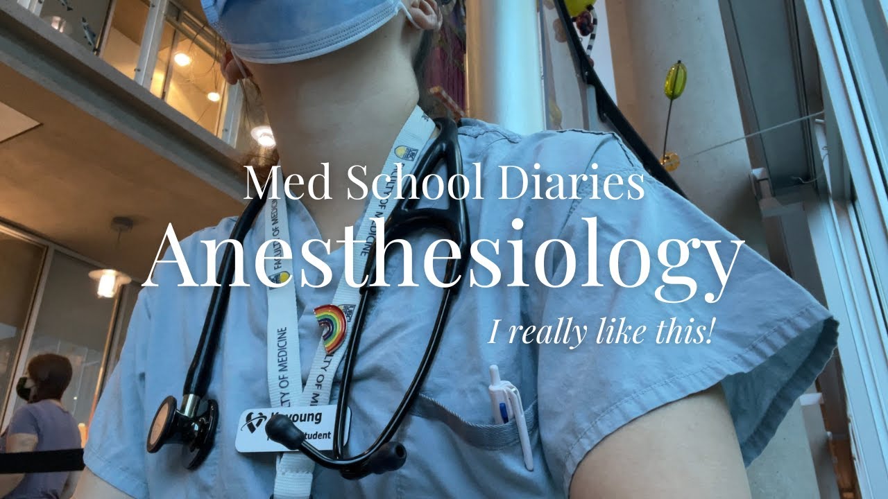 Anesthesiology Rotation in Clerkship | Med School Diaries